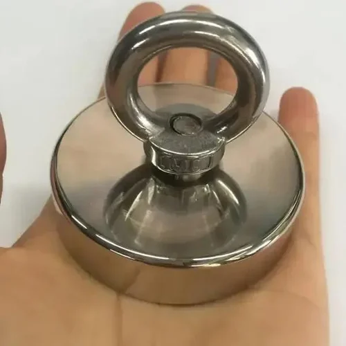 Neodymium Magnetic Fishing Pot Magnet Lifting Magnet (340kg Pull Force) (SKU: BCNT-MAG-POT-RS90-340KG) | BCNT TECHNOLOGIES