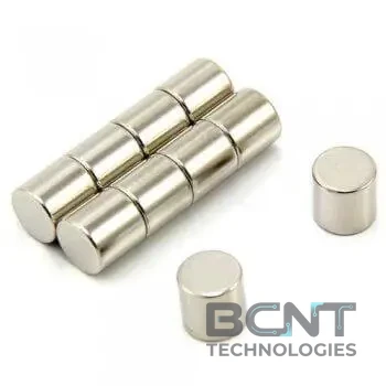 Neodymium Cylinder Magnet - Ø10 x 10mm (SKU: BCNT-MAG-PM-190) | BCNT TECHNOLOGIES