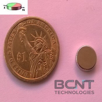 Neodymium Disc Magnet - Ø10 x 3mm (SKU: D-10-3-N52-D) | BCNT TECHNOLOGIES