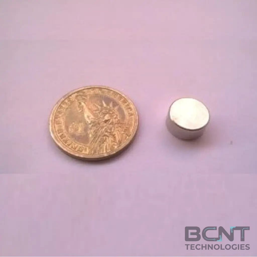 Neodymium Disc Magnet - Ø12 x 6mm (SKU: D-12-6-N35) | BCNT TECHNOLOGIES