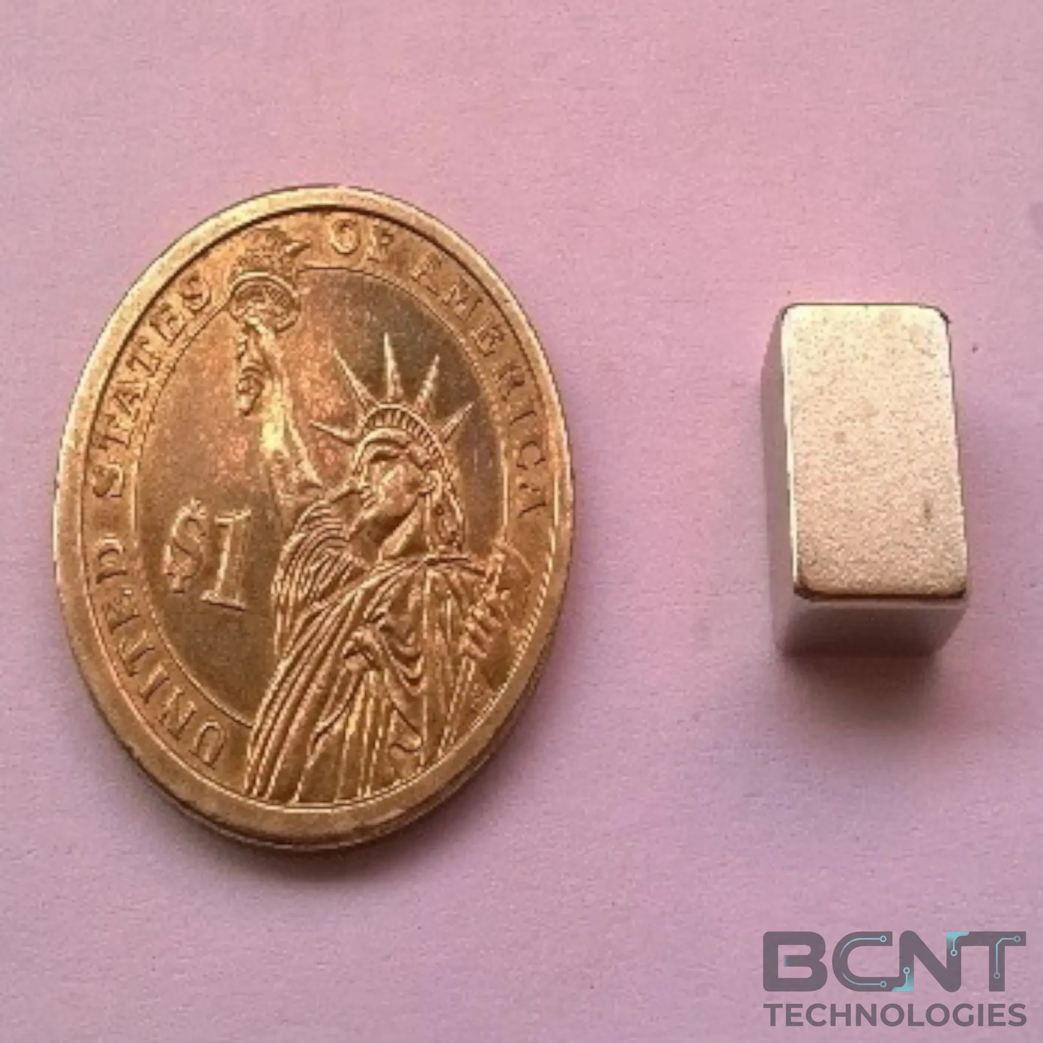 Neodymium Block Magnet - 12 x 9 x 6mm Strong Block (SKU: B-12-9-6-N35) - BCNT Technologies