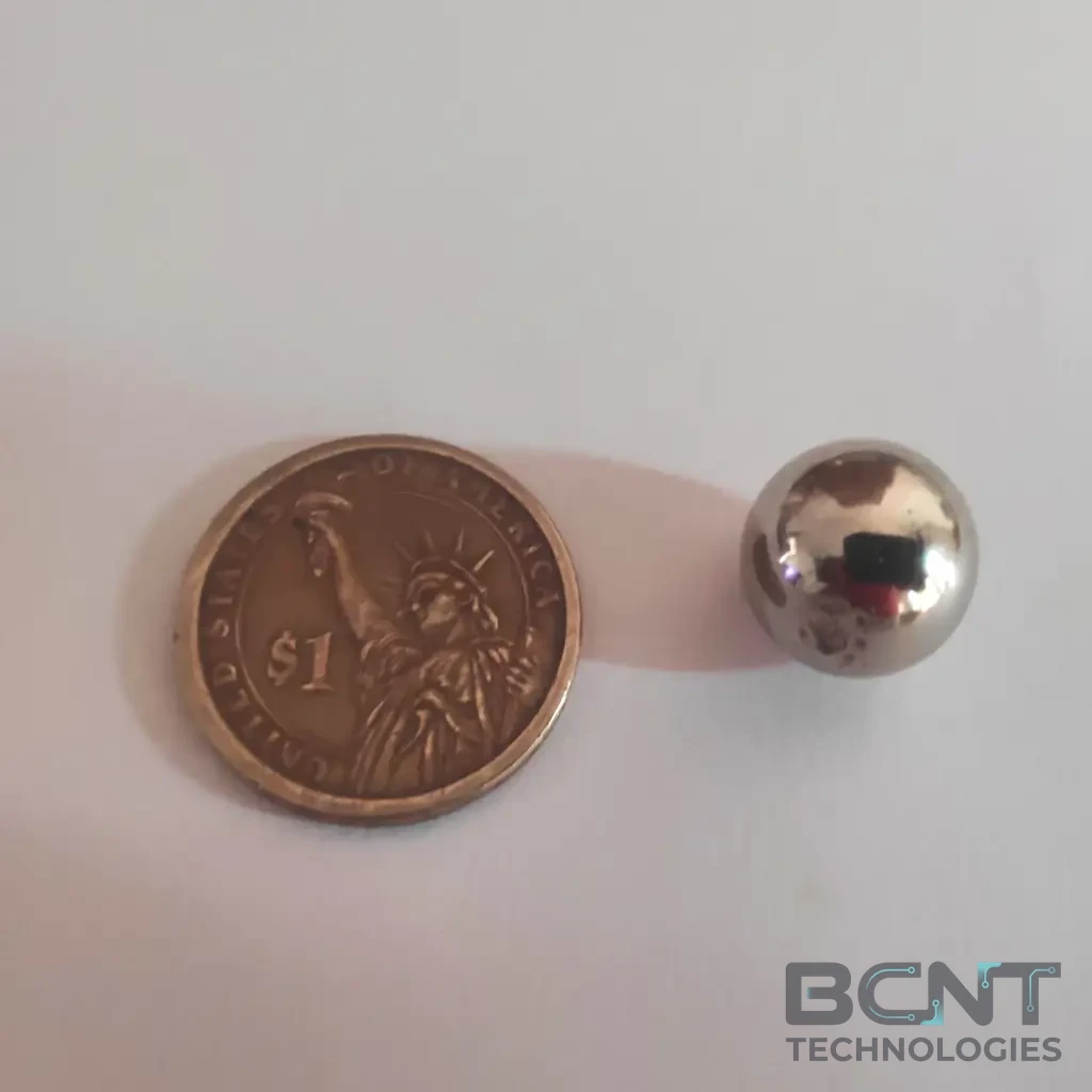 Neodymium Sphere Magnet - 15mm ic Sphere Balls (SKU: S-15-N42) | BCNT TECHNOLOGIES