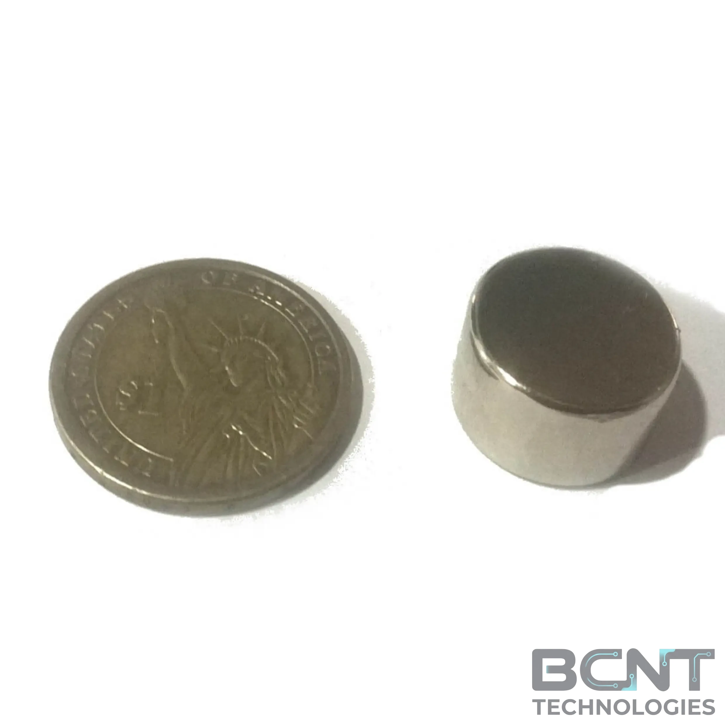 Neodymium Disc Magnet - Ø18 x 10mm (SKU: D-18-10-N35) | BCNT TECHNOLOGIES