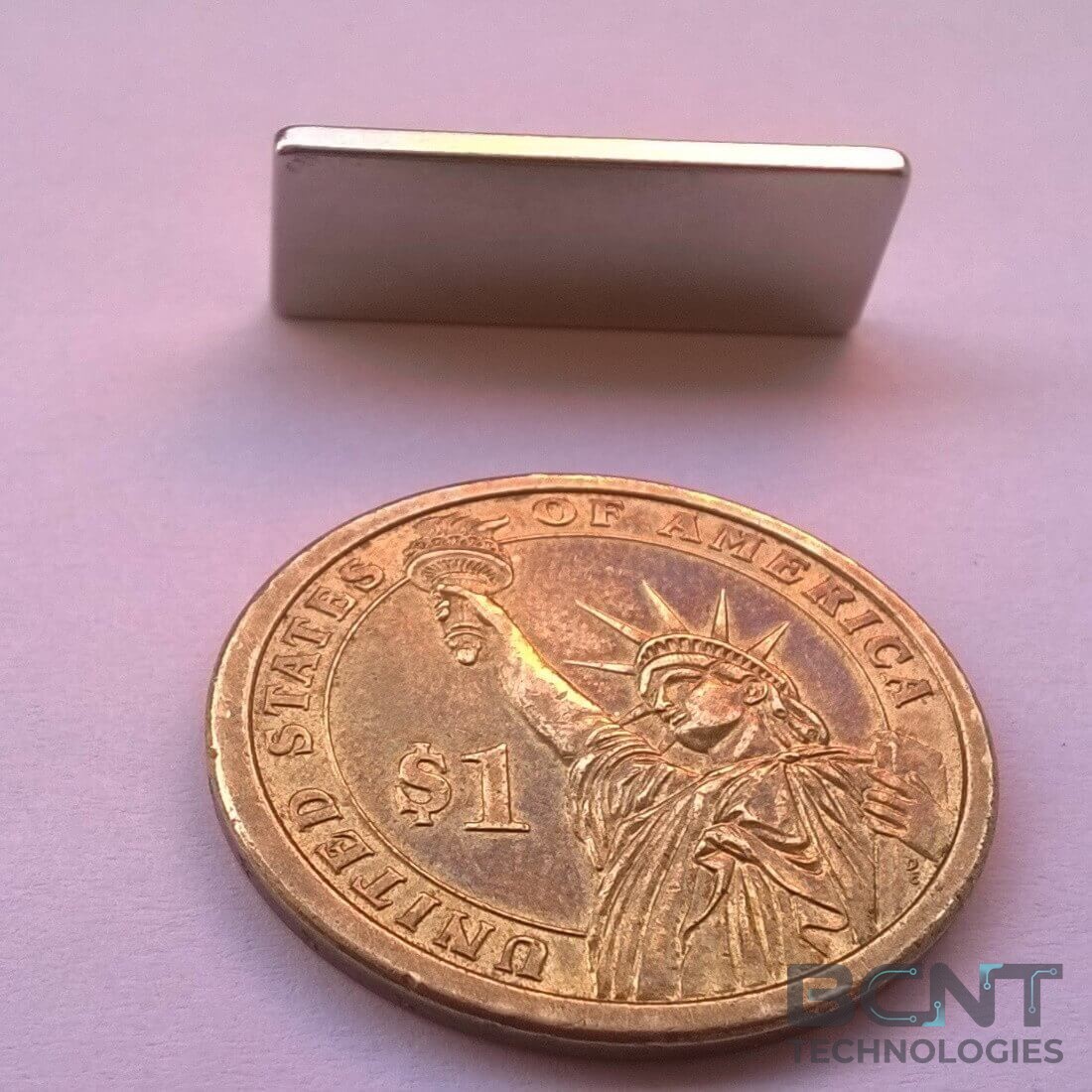 Neodymium Block Magnet - 20 x 10 x 2mm (SKU: BCNT-MAG-PM-183) | BCNT TECHNOLOGIES