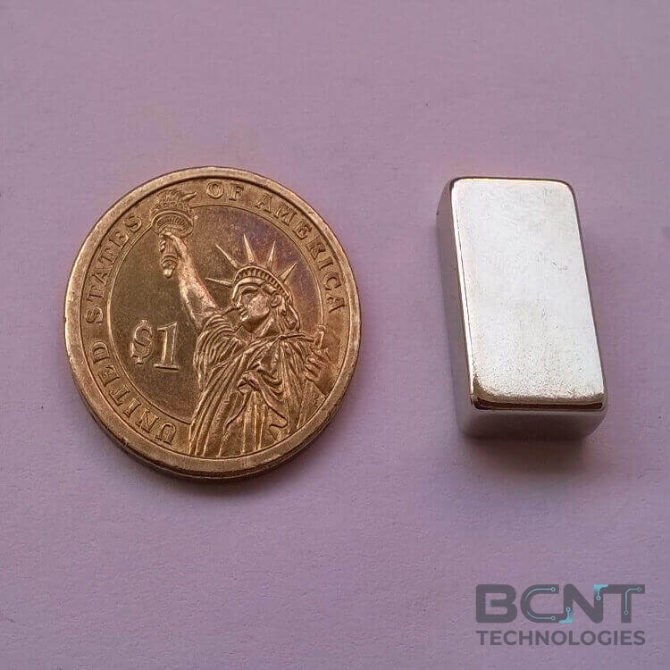 Neodymium Block Magnet - 20 x 12 x 6mm (SKU: B-20-12-6-N35) - BCNT Technologies