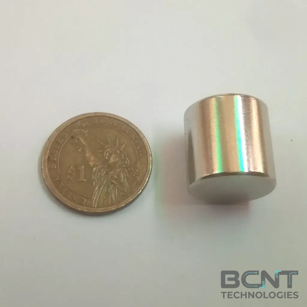 Neodymium Cylinder Magnet - Ø20 x 20mm (SKU: C-20-20-N35) | BCNT TECHNOLOGIES