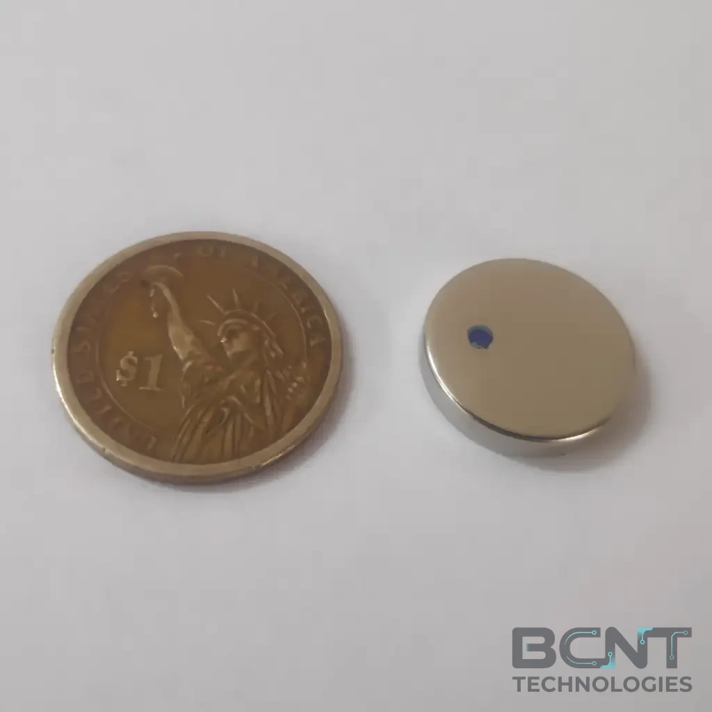 Neodymium Cylinder Magnet - Ø20 x 4mm (SKU: D-20-4-N35) | BCNT TECHNOLOGIES
