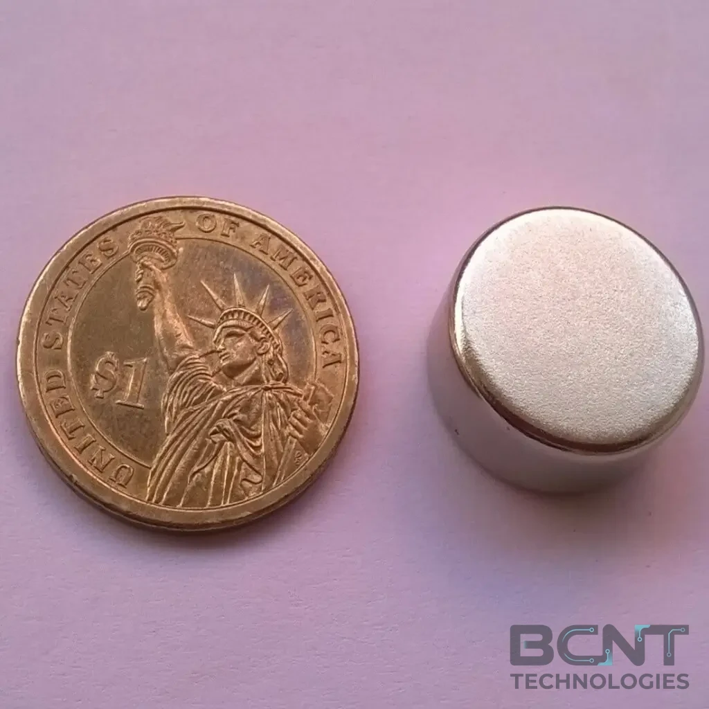 Neodymium Disc Magnet - Ø20 x 5mm (SKU: BCNT-MAG-PM-244) | BCNT TECHNOLOGIES