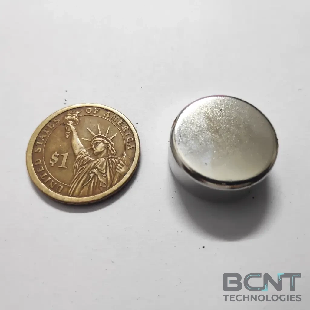 Neodymium Disc Magnet - Ø23 x 10mm (SKU: D-23-10-N35) | BCNT TECHNOLOGIES