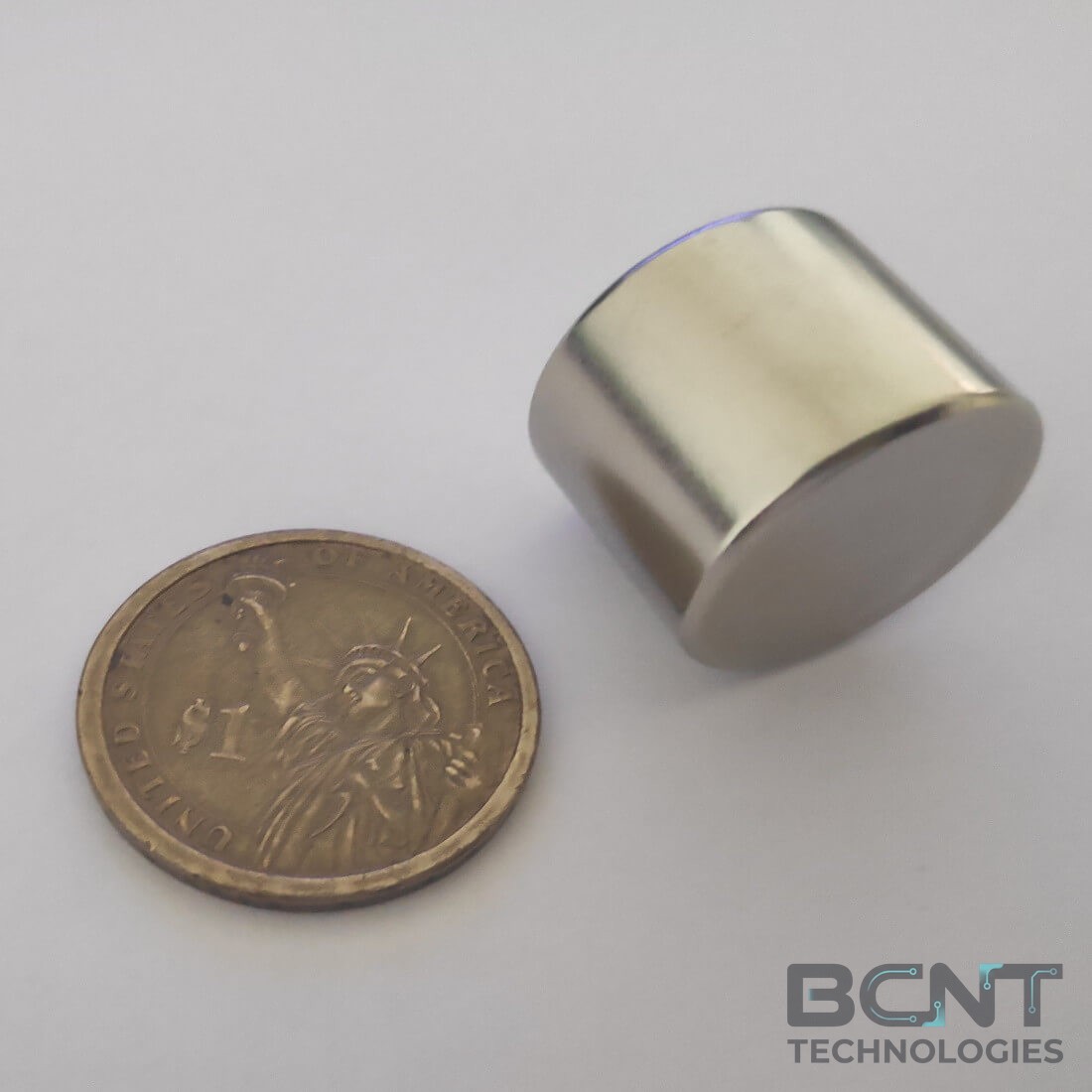 Neodymium Disc Magnet - Ø23 x 18mm (SKU: D-23-18-N35) | BCNT TECHNOLOGIES