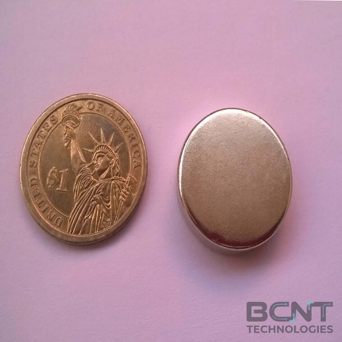 Neodymium Disc Magnet - Ø25 x 3mm (SKU: D-25-3-N35) | BCNT TECHNOLOGIES