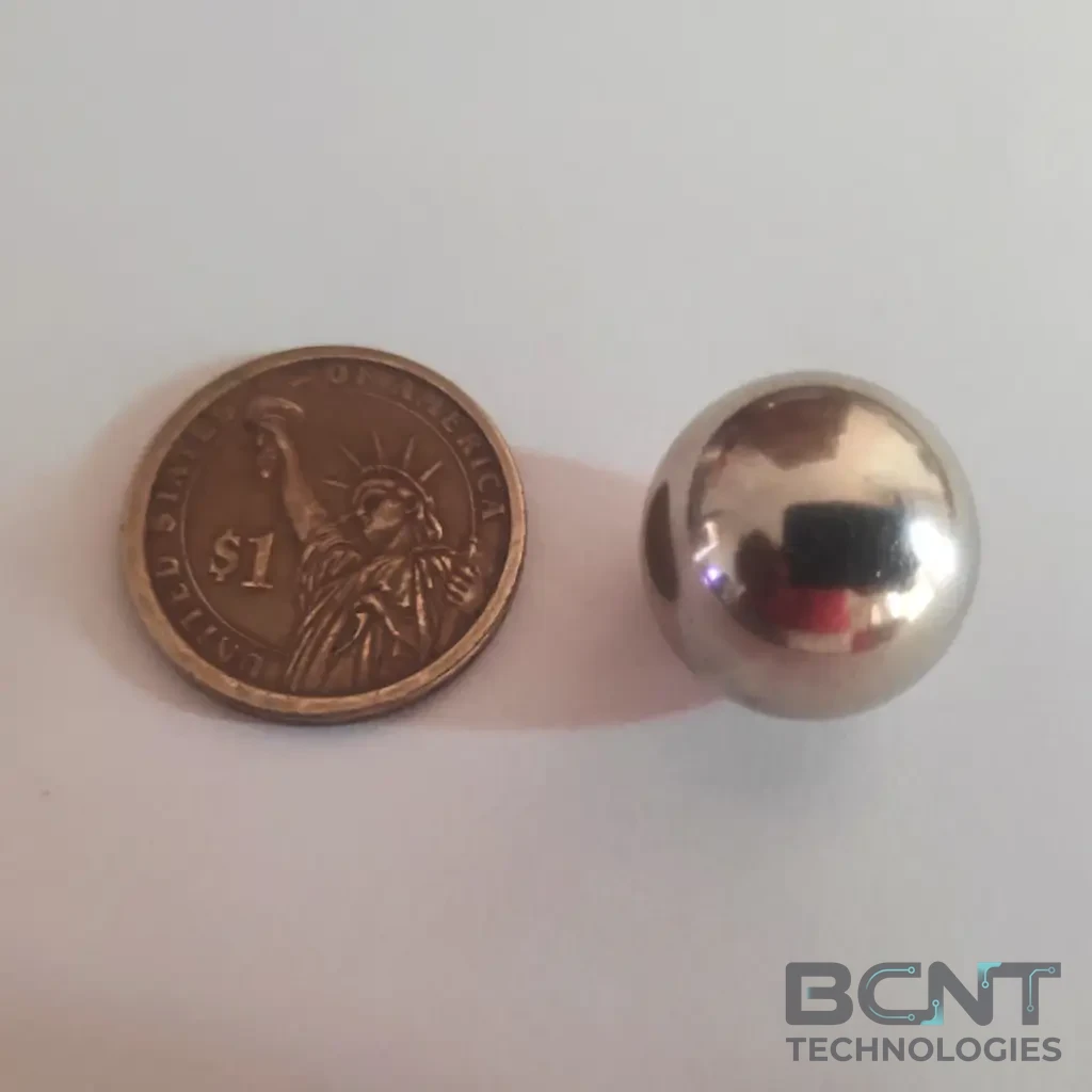 Neodymium Sphere Magnet - 25mm ic Sphere Balls (SKU: S-25-N42) | BCNT TECHNOLOGIES