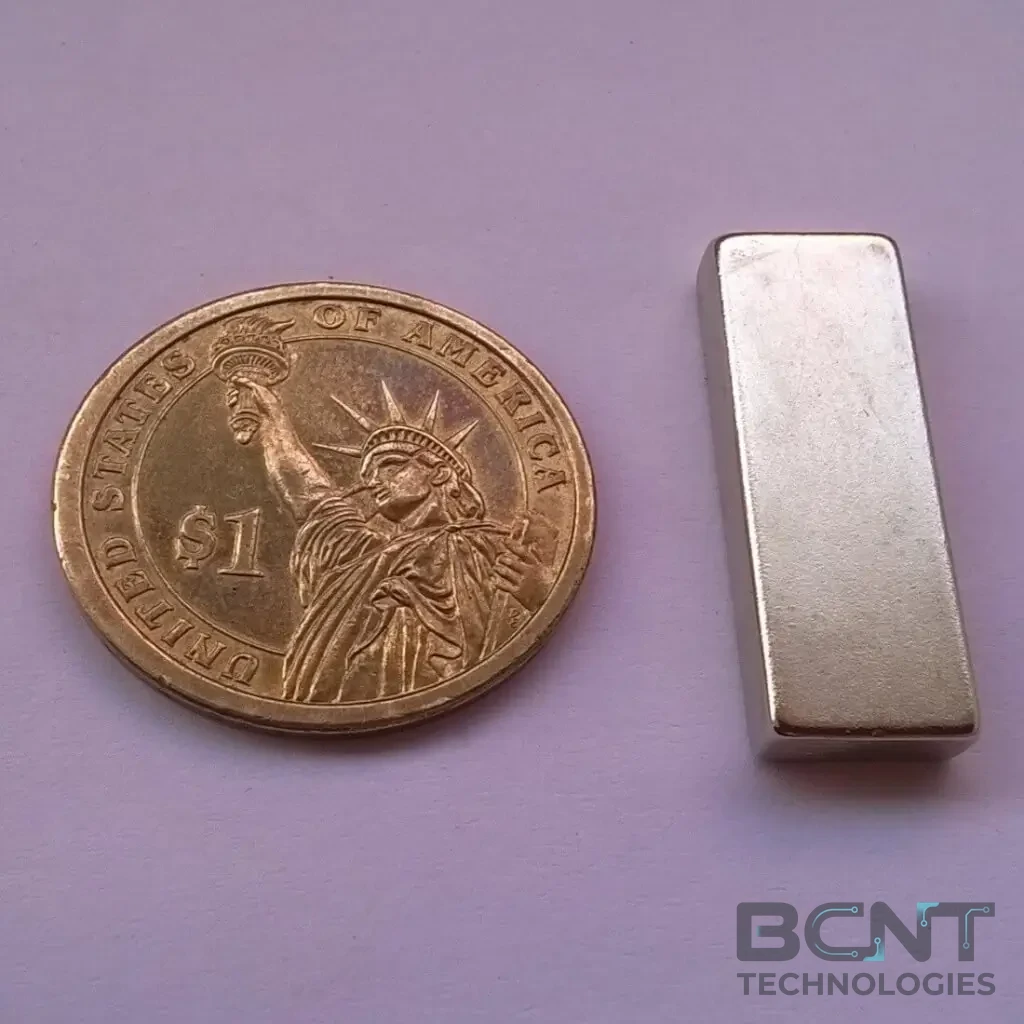 Neodymium Block Magnet - 30 x 10 x 5mm (SKU: BCNT-MAG-PM-686) | BCNT TECHNOLOGIES