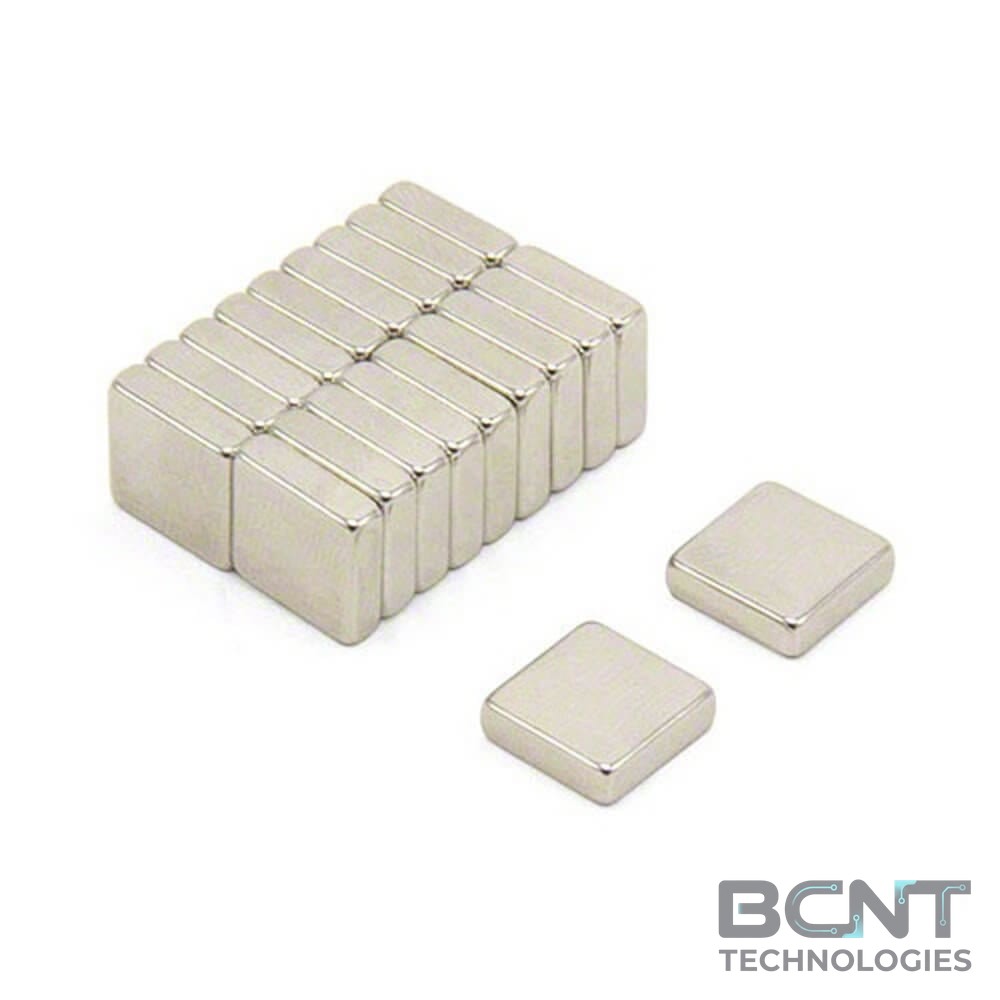 Neodymium Block Magnet - 3mm x 2mm x 2mm (SKU: B-3-2-2-N30) | BCNT TECHNOLOGIES