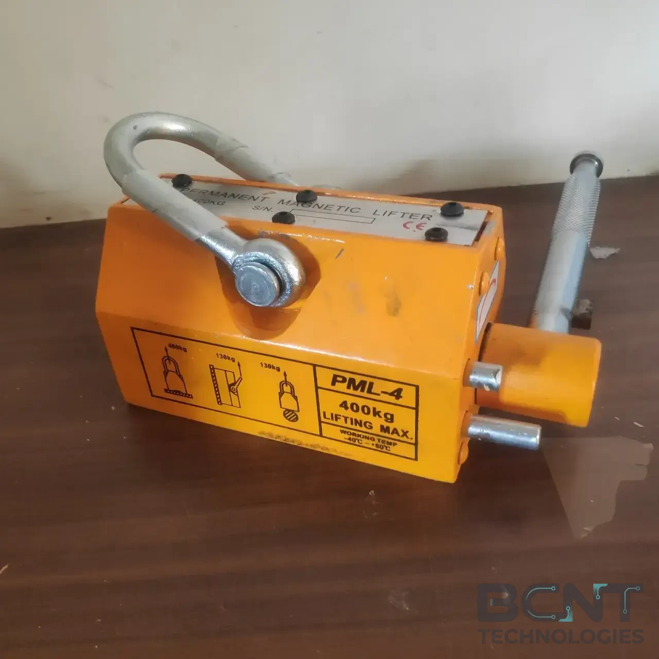 Permanent Magnetic Lifter - 400Kg Magnetic Lifter PML 400 (SKU: PML-400) | BCNT TECHNOLOGIES