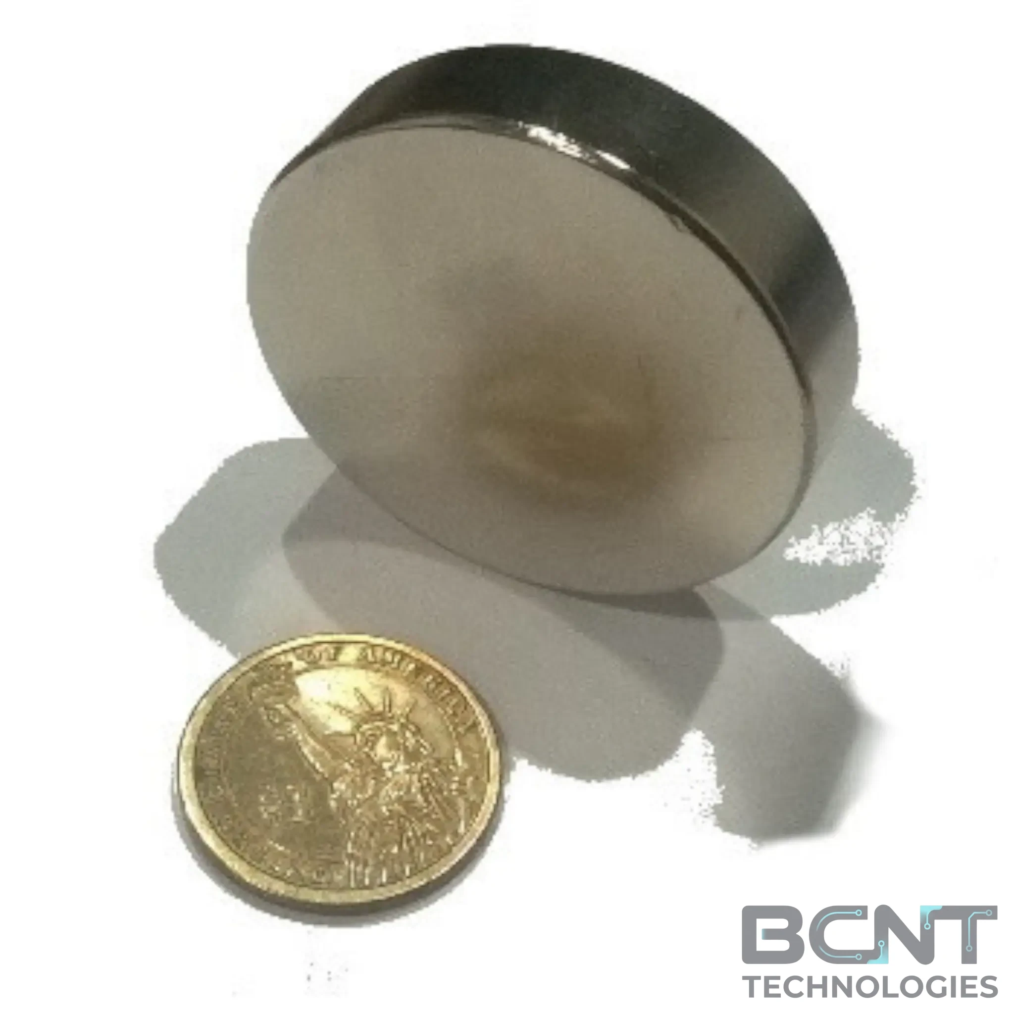 Neodymium Disc Magnet - Ø50 x 12mm (SKU: BCNT-MAG-PM-1413) | BCNT TECHNOLOGIES