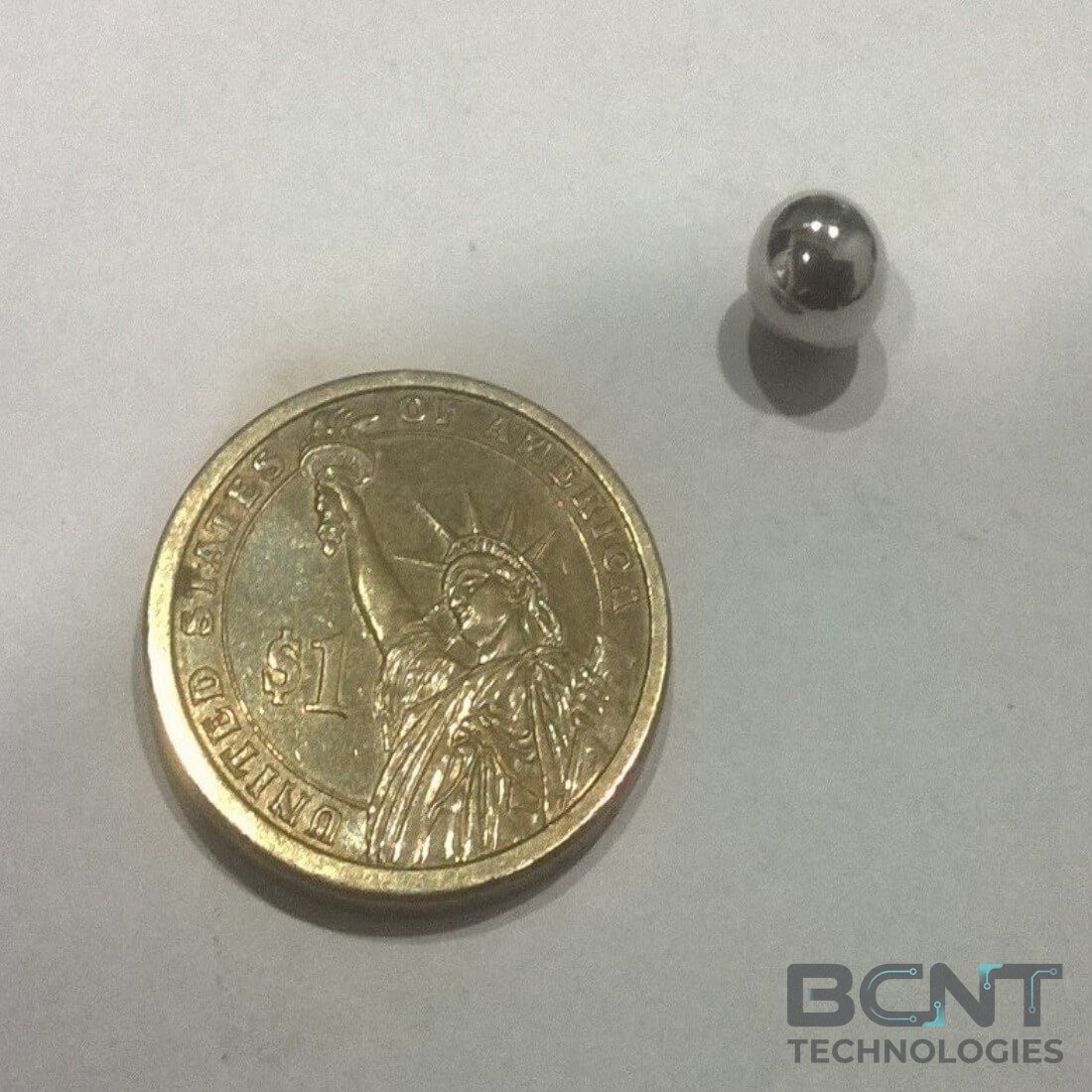 Neodymium Sphere Magnet - 8mm ic Sphere Balls (SKU: S-8-N42) | BCNT TECHNOLOGIES