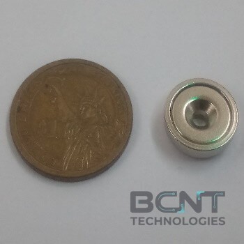 Neodymium Countersunk Magnet - Countersunk PME A16 Force 5.0kg (SKU: PME-A16) | BCNT TECHNOLOGIES