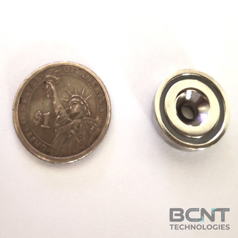 Neodymium Countersunk Magnet - Countersunk PME A20 Strong Force 6.0kg (SKU: PME-A20) | BCNT TECHNOLOGIES