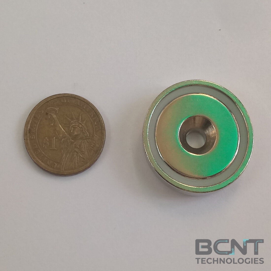 Neodymium Countersunk Magnet - Countersunk PME A36 Force 29kg (SKU: PME-A36) | BCNT TECHNOLOGIES
