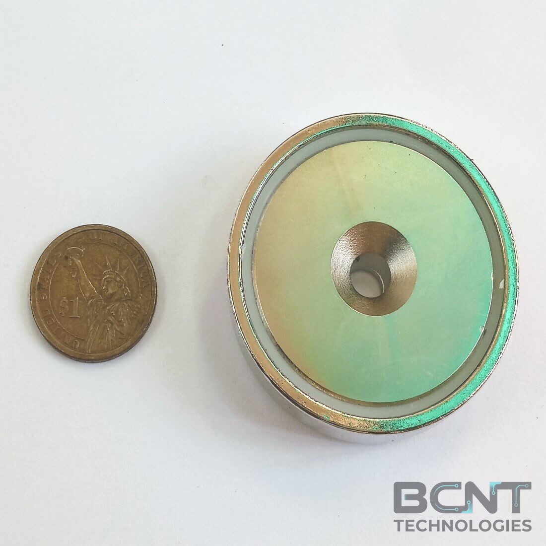 Neodymium Countersunk Magnet - Countersunk PME A60 Force 112kg (SKU: PME-A60) | BCNT TECHNOLOGIES