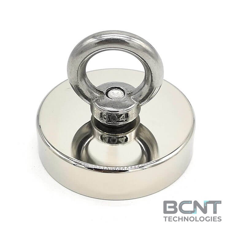 Neodymium Hook Magnet - Fishing Pot PME MF75 Strong Force 180kg (SKU: PME-MF75) | BCNT TECHNOLOGIES