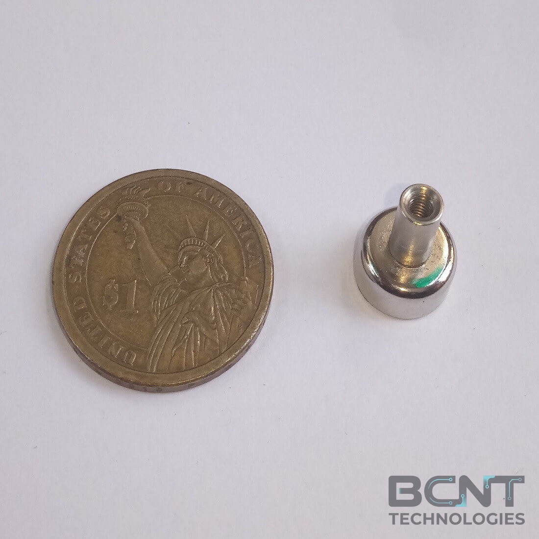 Neodymium Pot Magnet - Internal Thread PME D12 Strong Force 3.0kg (SKU: PME-D12) | BCNT TECHNOLOGIES