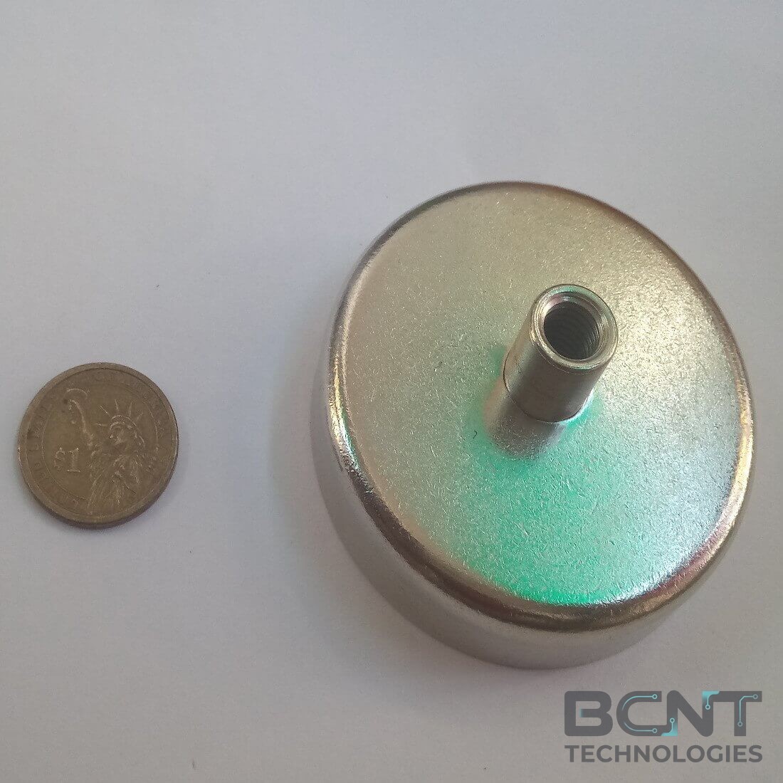 Neodymium Pot Magnet - Internal Thread PME D75 Strong Force 162.0kg (SKU: PME-D75) | BCNT TECHNOLOGIES