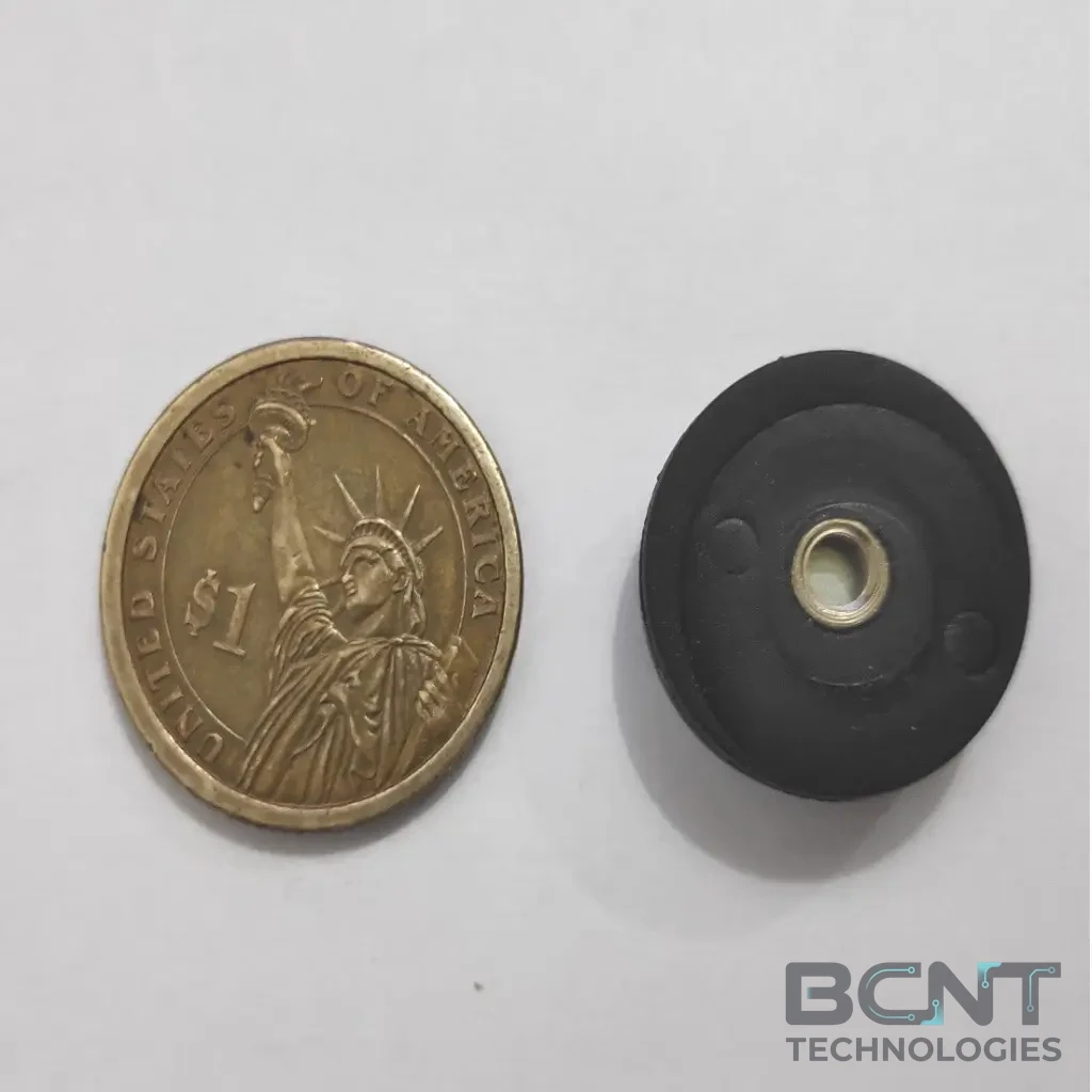 Rubber Coated Neodymium Pot Magnet - Internal Thread Rubber Pot PME G22 Strong Force 5.1kg (SKU: PME-G22) | BCNT TECHNOLOGIES
