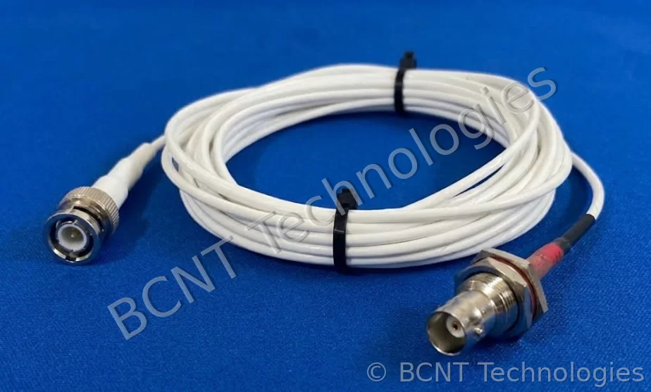 Lownnoise coaxial cable with one end BNC male other end BNC Female (SKU: BCNT-JS-BB) | BCNT TECHNOLOGIES