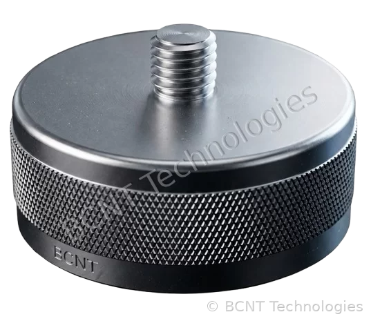 Magnetic Mounting for Sensor - Ø35mm Neodymium, 1/4-28 UNF Thread (50kg Pull Force) (SKU: BCNT-MAG-35-1/4-28) - BCNT Technologies